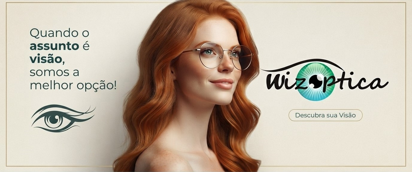 Banner promocional Ótica Visão & Estilo